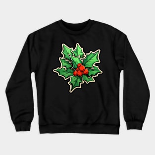 Christmas Holly Crewneck Sweatshirt